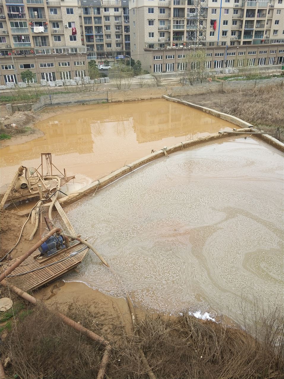 吴中沉淀池淤泥清理-厂区废水池淤泥清淤